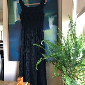 Vintage Lanz Originals lace dress